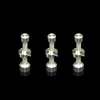 Wholesale- 1PC Wierook Globe DAB Oil Rig Dome Adapter Titanium Nail 10mm of 14mm of 18 mm Roken Metalen Pijp