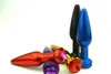 Zabawki analne Metalowa wtyczka Chastity Urządzenia Butt Plug Sex Toy Anal Plug Ass Toy Sex Zabawki dla mężczyzn / kobiet