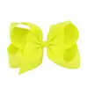 30 sztuk / partia 6inch wstążka łuk spinki do włosów Dziewczyny Duży Bowknot Barrette Kids Hair Boutique łuki dzieci Akcesoria do włosów U Wybierz kolory