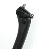 Koolstofstoelpost Geen logo Carbon Road Mountain Bicycle Seat Posts Maat 27 2 30 8 31 6 350 400 mm 3K GlanS MATTE333M