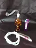 New bones of bungs of water pipe smoke hookah portable glass bongs smoking accessories free shipping