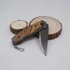 X18 Folding Pocket Knife Camping Rescue Survival Knives 3cr13 56HRC Wooden Handle Knife Outdoor EDC Tool Knifes Best Gift