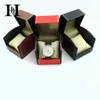 Boîtes de montre en cuir PU de haute qualité, boîte de rangement, boîte d'emballage cadeau, boîte d'affichage de montre scintillante 2008330K