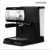 Donlim máquina de café expresso doméstica semiautomática iltian bomba de alta pressão fluxo cafeteira 20bar 1,5l leite 110-220-240v4889903