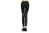 pantalons de yoga noirs