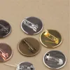 BoYuTet 50 Stuks 6 Kleuren 25 MM Ronde Cabochon Basisafstelling Broche Blank Bezel Lade Diy Sieraden Accessoires280O