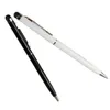 2-in-1 kapazitiver Stift, Touchscreen-Eingabestifte + Kugelschreiber für Smartphones und Tablets