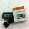 Mini LCD Digital Termometer Temperaturgivare Kylskåp Frys Termometrar -50 ~ 110C Controller GT Svart FY-10 Temperaturer 2022