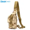 Sport Bags Outdoor Tactical Chest Pack Shoulder Backpack Canvas Unbalance Crossbody Bag for Men