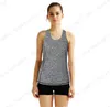 Grå kvinnor yoga tee skjorta sexig rygg rygg crisscross sport fitness gym skjortor torr fit cykling springa utbränd tank top blus5834506