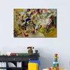 Hand Painted Abstract Paintings Wassily Kandinsky Composition Artwork Oil Canvas High Quality for Office Living Room Wall Decor