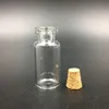 2 ml 16mmx35mm glas önskar flaskor med korkar stoppare-mini glasflaskburkar meddelande bröllop önskar smycken party gynnar dekoraton container