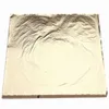 Nuovo 100 fogli oro argento rame foglia foglio di carta doratura arte artigianale materiale decorativo 14x14 cm 3 colori 5338067
