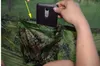 Camping Outdoor Camo Hamak Bed Dwuosobowy Osoba Spadochron Lekki Hamak Double Hamaki Swing Łóżko z moskitierą do kempingu i wędrówki