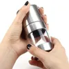 Stainless Steel Manual Salt Pepper Mill Grinder Seasoning Home Kitchen Tools Grinding Kitchen Accessaries For Cook Chef Restaurants