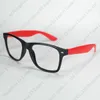 Nerd Brillen Frame Geen lenzen Plastic Eyewear Kleurrijke tempels met Factory Prijs Mix Kleuren