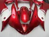 Kit de carénage de moto pour Yamaha YZF R1 2002 2003 ensemble de carénages noir rouge vin YZF R1 02 03 OT09