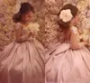 2017 vestidos de meninas de flor para casamentos jóia do vintage do vintage mangas compridas rendas apliques festa de aniversário crianças comunhão menina pageant vestidos