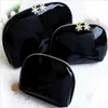 NEW! Snowflake 3pcs cosmetic case luxury makeup organizer bag beauty toiletry wash bag clutch purse tote VIP gift