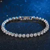 High Quality 4mm Cubic Zirconia Tennis Bracelet & Bangles For Women Christmas Gifts New Fashion Lady Jewelry Pulseras Mujer