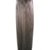 Silver Gray Brazilian Micro Ring Loop Extensions 100g Micro Link Extensions Human Hair Extensions Micro Bead Hair Extensions 101925326