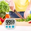 Digitaler Küchentimer mit hochwertiger magnetischer Rückseite zum Kochen, Backen und mehr (LCD-Display, lauter Alarm, Countdown), DHL-KOSTENLOS