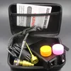 portable bag Dnail pen rig oil wax PID TC box with quartz Ti titanium domeless coil heaer Dnail kit