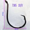 50pcs lot 10 0 Japanese High Carbon Stainless Steel Chemically Sharpened Octopus Circle Ocean Fishing Hooks 7385 Ocean Fish Hooks250f