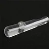 RREE HJT Hele moderne Clear Fused Quartz Crystal Pijpen Healing Massage Wands pijpen Tabak Wands Pijpen healin1779322