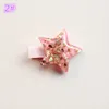 Zomerstijl Starfish Hair Clip Koreaanse Shiny Baby Girls Hair Accessories Pink Sea Star Hairspins Stars Princess Hairspin Cute