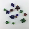 glass screen sea mine smoking accessories mixed colors size about 6mm 8mm 10mm Filter for Bongs Pipes Water Bong