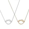 Fashion knot pendant necklaces, a lovely knotting pendant necklaces.Personality love complex collarbone chain necklaces for women