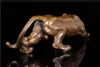 16 Zoll Art Deco Leoparden Bronzeskulptur Kubismus Panthers Statue8977437