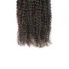 Cheveux bouclés crépus mongols 200g cheveux de Fusion humaine pointe en U 100 Extensions de cheveux humains Remy 200s bâton de kératine tip1754968