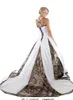 2017 Camouflage Wedding Dresses With Appliciques Ball Gown Long Camo Wedding Party Dress Bridal Bowns In Stcok WD1013235B