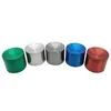 High Quqlity 4 layers 50mm Dia Metal Smoking Grinder Tobacco Crusher Herb Grinders sigarette maker moledor Cigar Magnetic