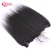 Brazilian Kinky Straight Lace Frontal Closure Brazilian Virgin Human Hair Middle Three Part 13x4 Ear to Ear Hair Lace Closure2425