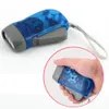 3 LED HAND CREVED DYNAMO VINDNING AV FLASHLIGHT Torch Light Hand Press Crank NR Camping Partihandel