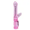 Dildos Crazy G Spot timulation Vibrador Dual Vibrating Massager Juguetes sexuales Relieve Diseño # T701