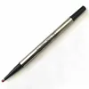 10 PCSLOT 05mm Roller Pen Refill Design God kvalitet Black Rollerball Pen Ink Refill för presentskolekontorsleverantörer2163940