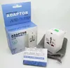 All in One International Universal Adapter Travel Power Charger AU/UK/US/EU PLug In Retail package 50pcs/lot
