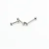 Labret Ring Lip Stud Bar Surgical Steel 16 Gauge Popular Body Jewelry Cartiliage Tragus Monroe Piercing Chin Helix Ball 16G205E