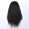 Diva1 hd transparent Frontal Wig 130% High Density Brazilian Yaki Kinky Straight Lace Human Hair Wigs pre plucked 360 Front