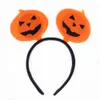 accessori per feste di Halloween cerchio con testa di zucca divertente spettacolo di feste cosplay per bambini o forniture per feste festive per adulti