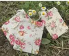 Rose Linen Gift Bags 8x10cm 9x12cm 10x15cm pack of 50 Birthday Party Wedding Makeup Jewelry Drawstring Pouch