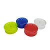 3 Layers Portable And durable Plastic Leaf Herbal Herb Tobacco Grinder Smoke Spice Crusher Hand Mill Muller