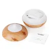 New 300ml Aroma Essential Oil Diffuser Wood Grain Ultrasonic Cool Mist Humidifier for Office Home Bedroom Living Room Yoga Spa Water Cap