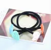 Hög kvalitet Det nya repet Knot Double Knot Lovers Enkla Simple Women's Gummi Band Hot FQ083 Mix Order 100 stycken mycket