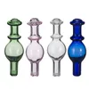 Färgad glasbubbla Carb Cap Universal Ball Dome Quartz Thermal Banger Nails Färgad Universal Grön Lila Rosa Blå Klar DAB Rig 587