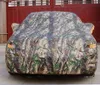 Camouflage Wodoodporne pokrywy samochodowe Outdoor Bawełna Ochrona przed słońcem Pyłu Rain Snow Ochronne SUV Sedan Hatchback Osłona do samochodu